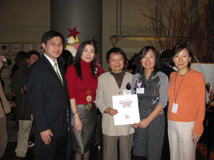 2010 Census Campaign- Dec. 16th, KACTF campaign at The Korean American Family Service Center Ceremony