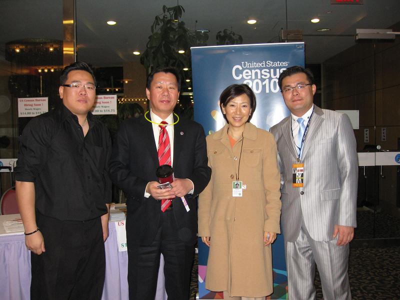 2010 Census Campaign- Dec. 24th, KACTF campaign at Radio Korea Eugene Park Concert